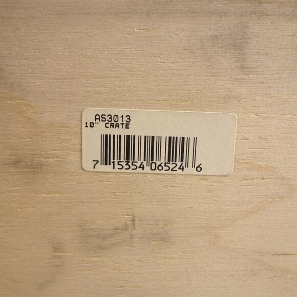 Wooden CD And Craft Storage Crate - Picture 5 of 7